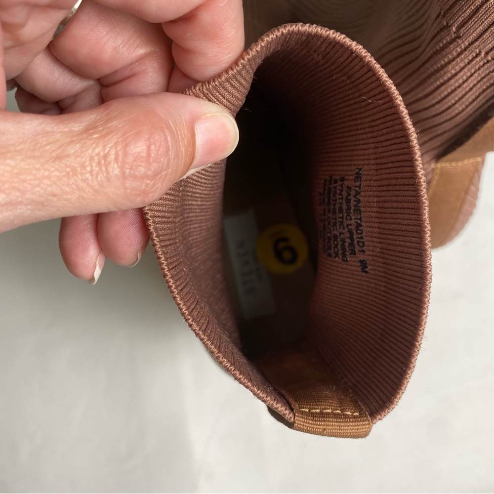 Steven New York Neta Brown Bootie Size 9 - image 6